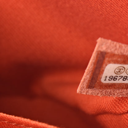 Chanel Caviar Stitched Small Boy Flap Dark Orange 7 of 9