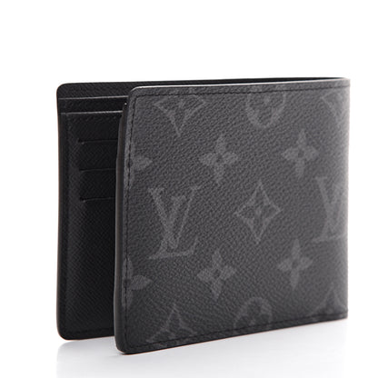 Louis Vuitton Monogram Eclipse Multiple Wallet 2 of 7
