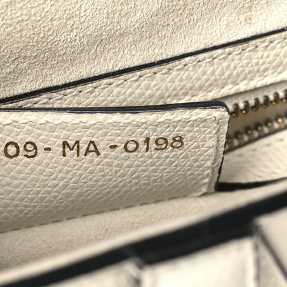 Christian Dior Grained Calfskin Saddle Bag White 7 of 8