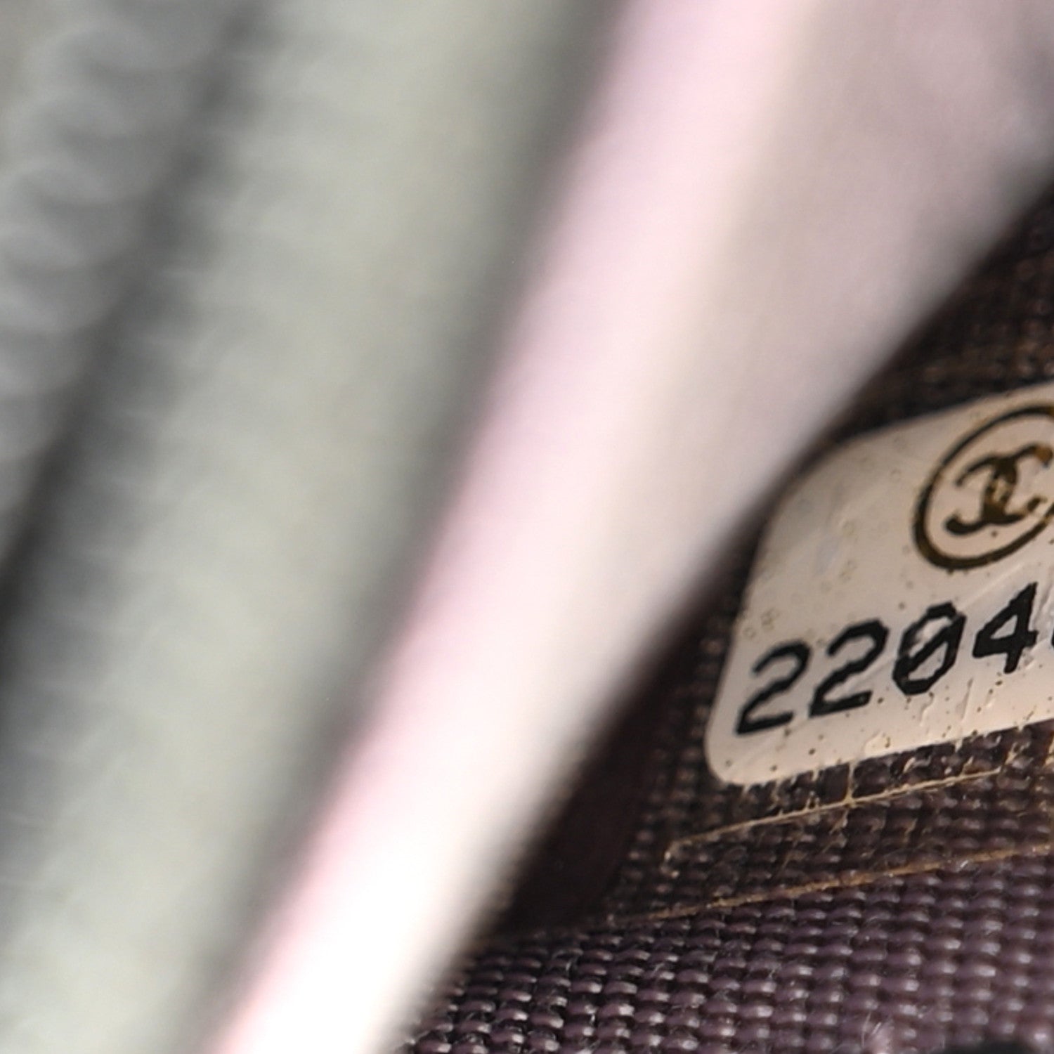 Chanel Iridescent Goatskin Quilted Wallet On Chain WOC Purple 8 of 12