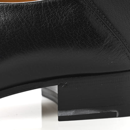 Gucci Goatskin Mens Horsebit Loafers 10.5 Black 9 of 10