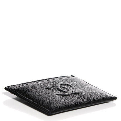 Chanel Caviar Timeless CC Card Holder Black 4 of 8