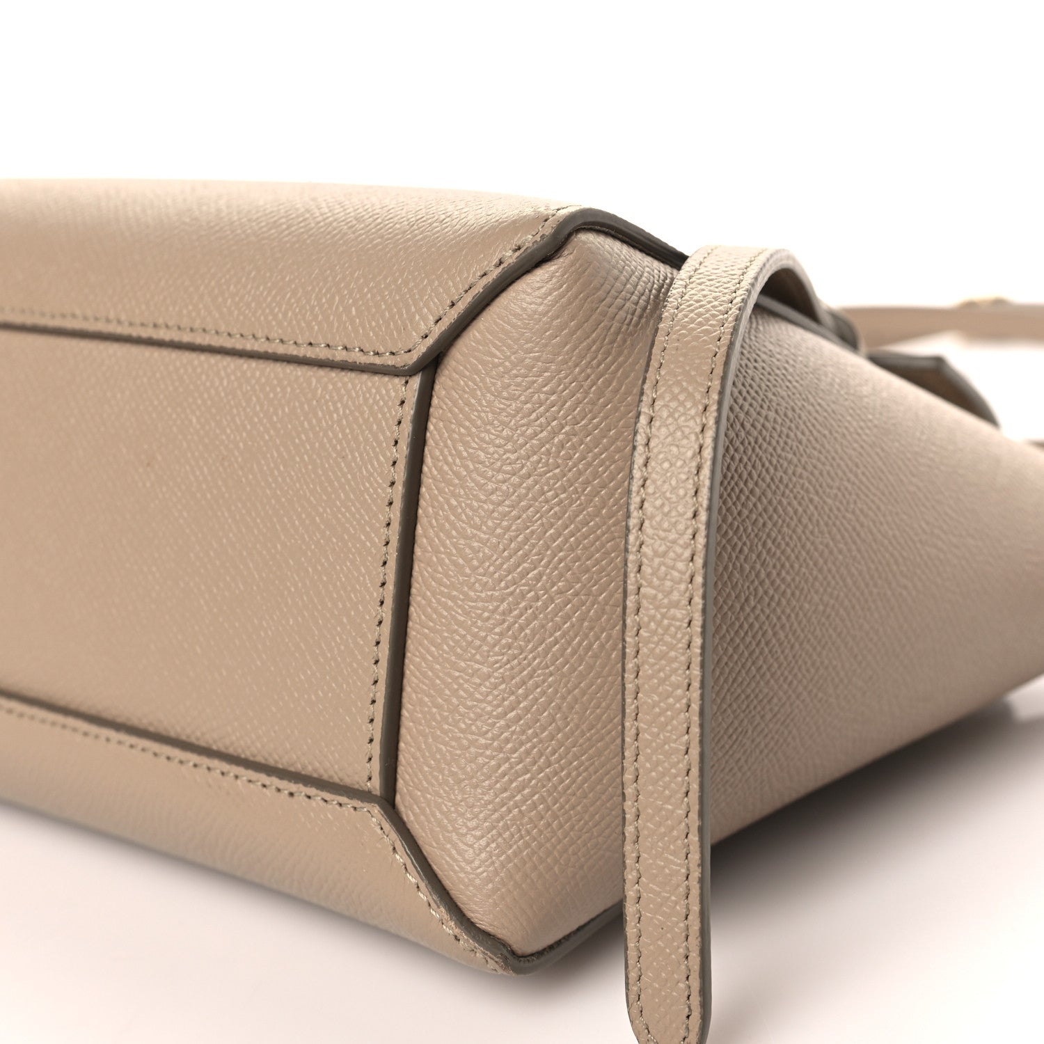 Celine Grained Calfskin Nano Belt Bag Light Taupe 9 of 9