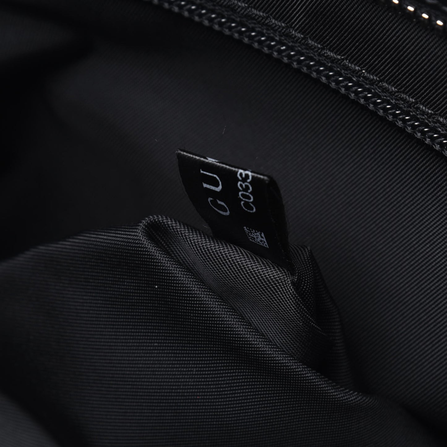 Techno Canvas Web Vertical Tote Black