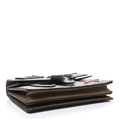 Gucci GG Supreme Monogram Shooting Star Embroidered Medium Dionysus Shoulder Bag Beige 4 of 9