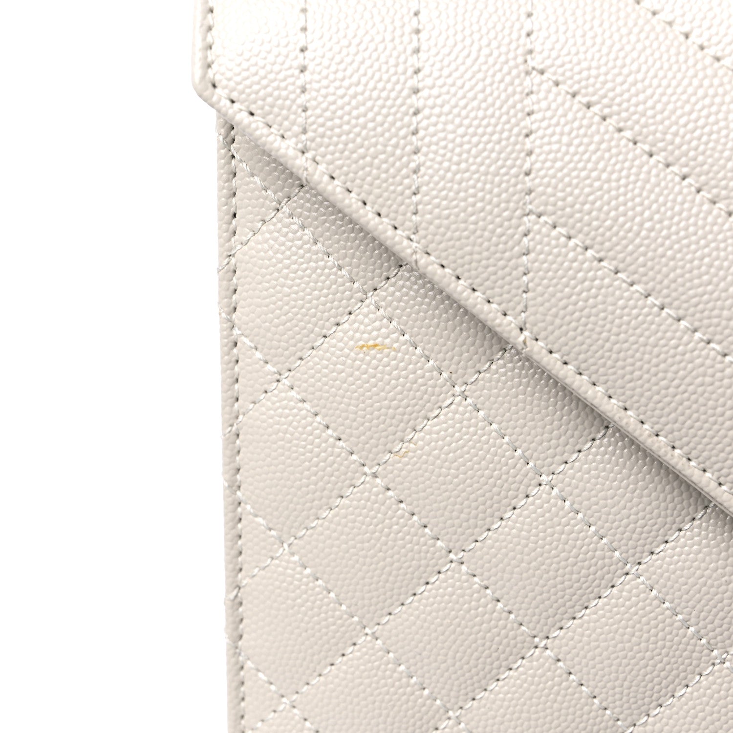 Saint Laurent Grain De Poudre Textured Mixed Matelasse Large Triquilt Monogram Satchel Porcellana 8 of 8