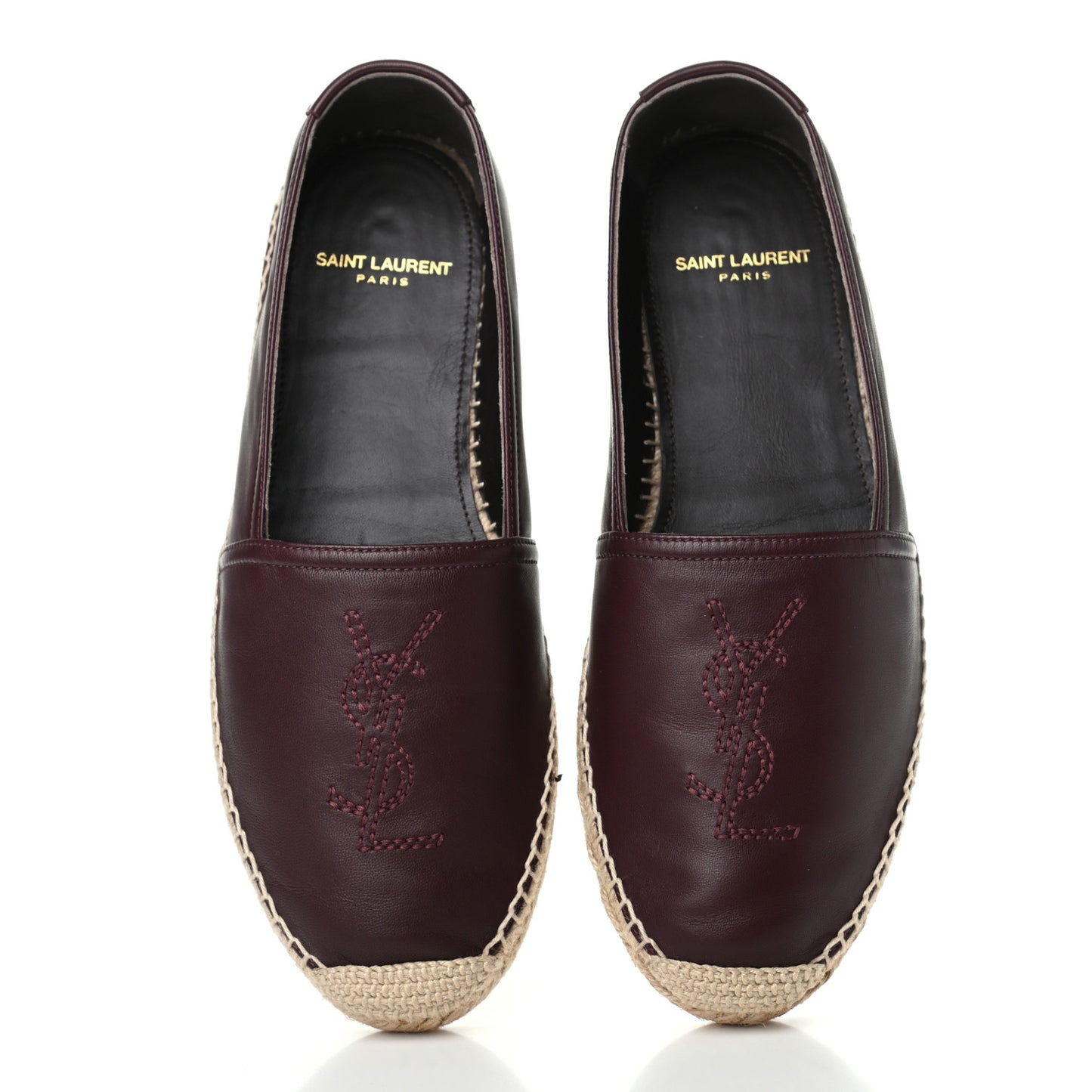 Nappa Vendome Monogram Espadrilles 40.5 Barolo