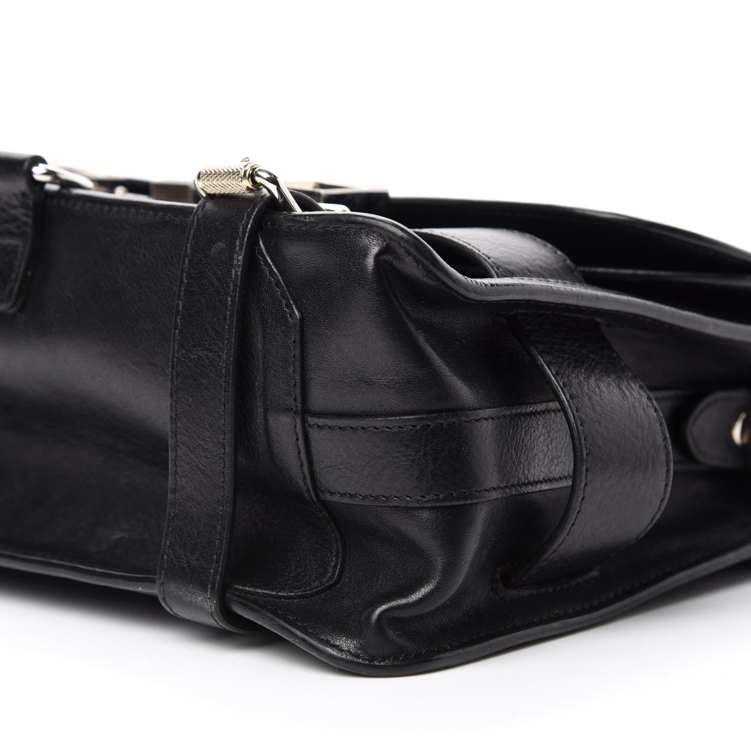Proenza Schouler Calfskin PS11 Classic Shoulder Bag Black 7 of 11