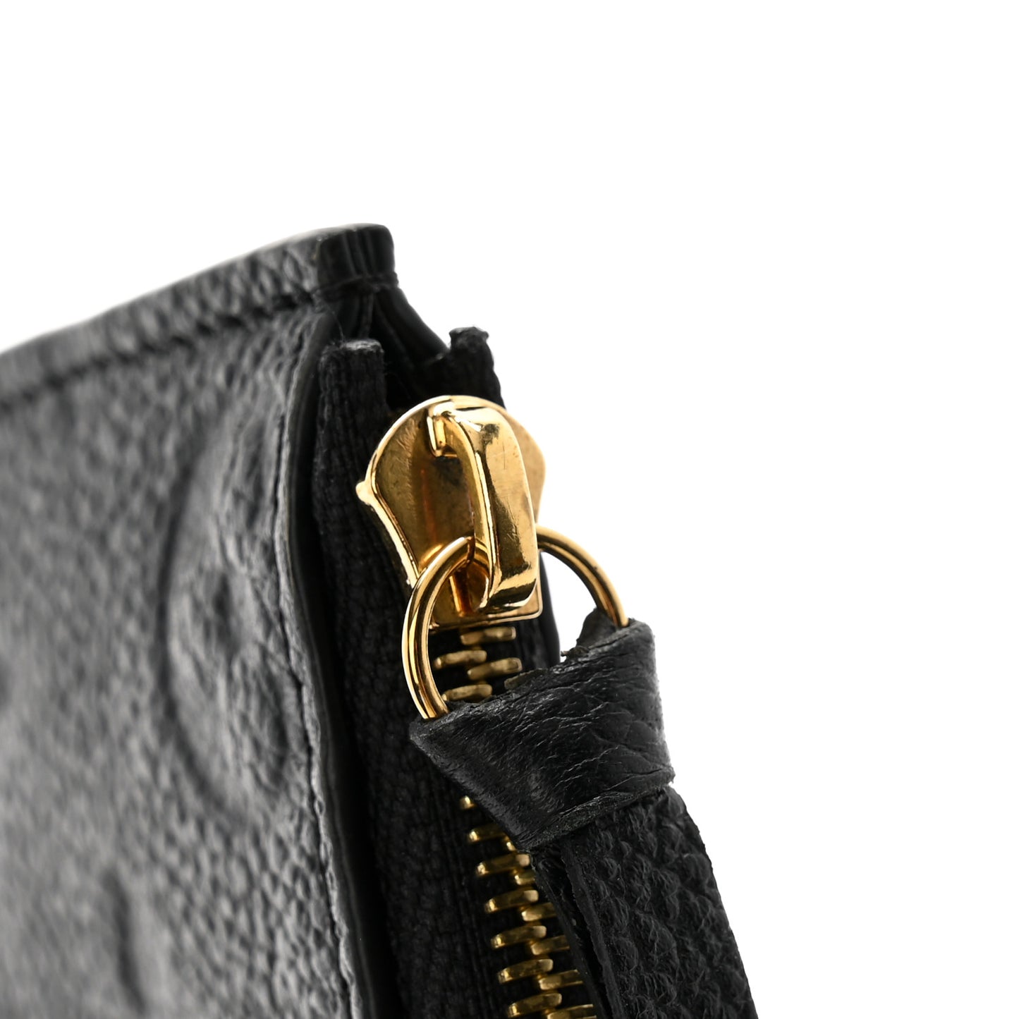 Empreinte Felicie Chain Wallet Zippered Insert Black