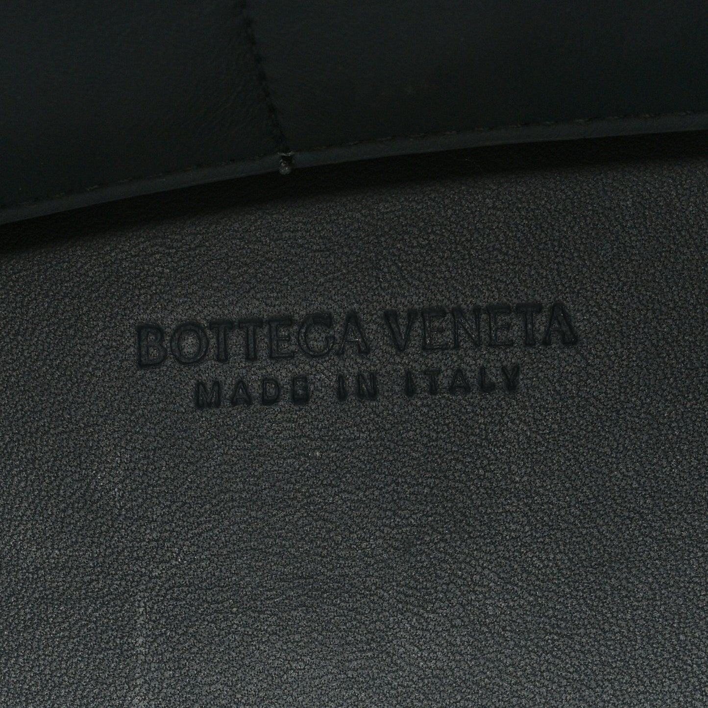 Nappa Intrecciato Medium Andiamo Shoulder Bag Slate