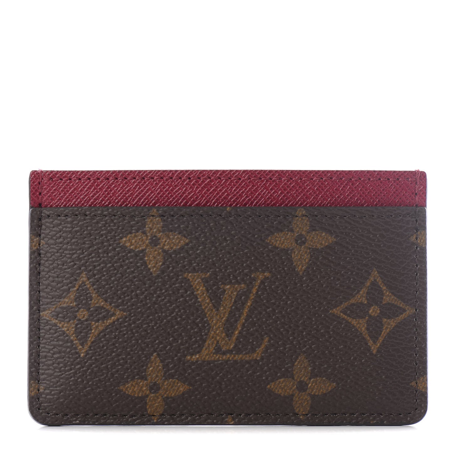 Monogram Card Holder Fuchsia