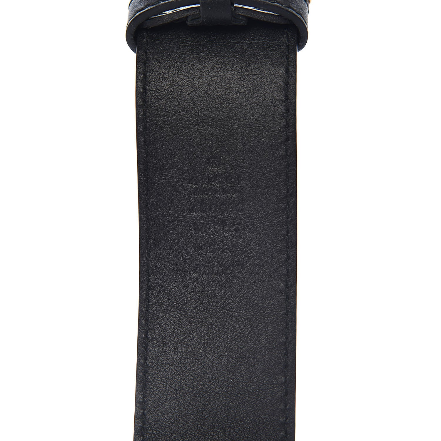 Gucci Calfskin Double G 40mm Belt 85 34 Black 4 of 7