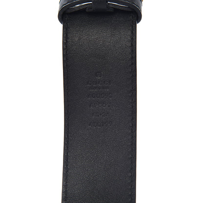 Gucci Calfskin Double G 40mm Belt 85 34 Black 4 of 7