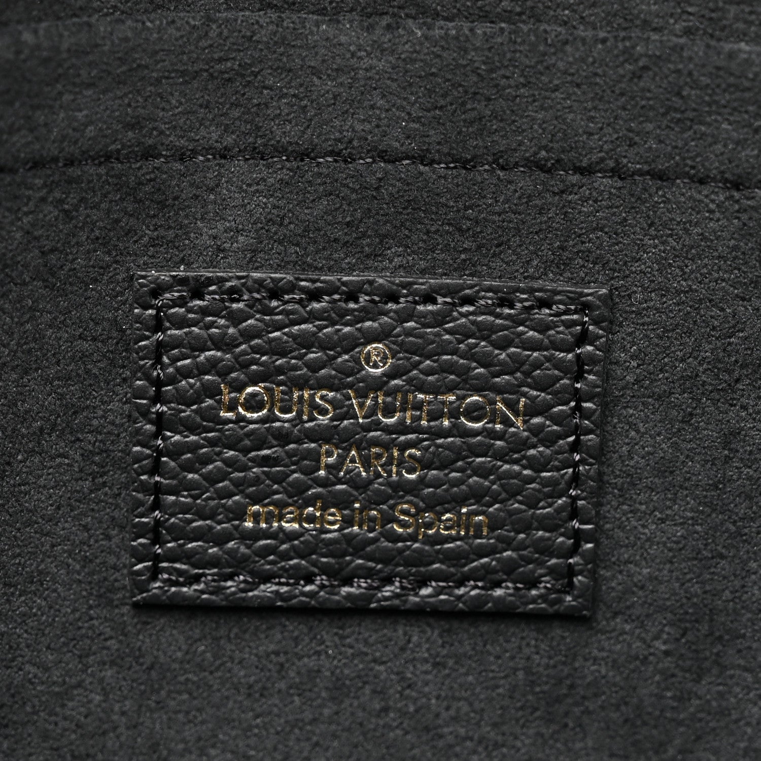 Louis Vuitton Empreinte Pochette Felicie Chain Wallet Black 9 of 13
