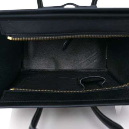 Celine Baby Grained Calfskin Nubuck Micro Tri-Color Luggage Olive 7 of 10
