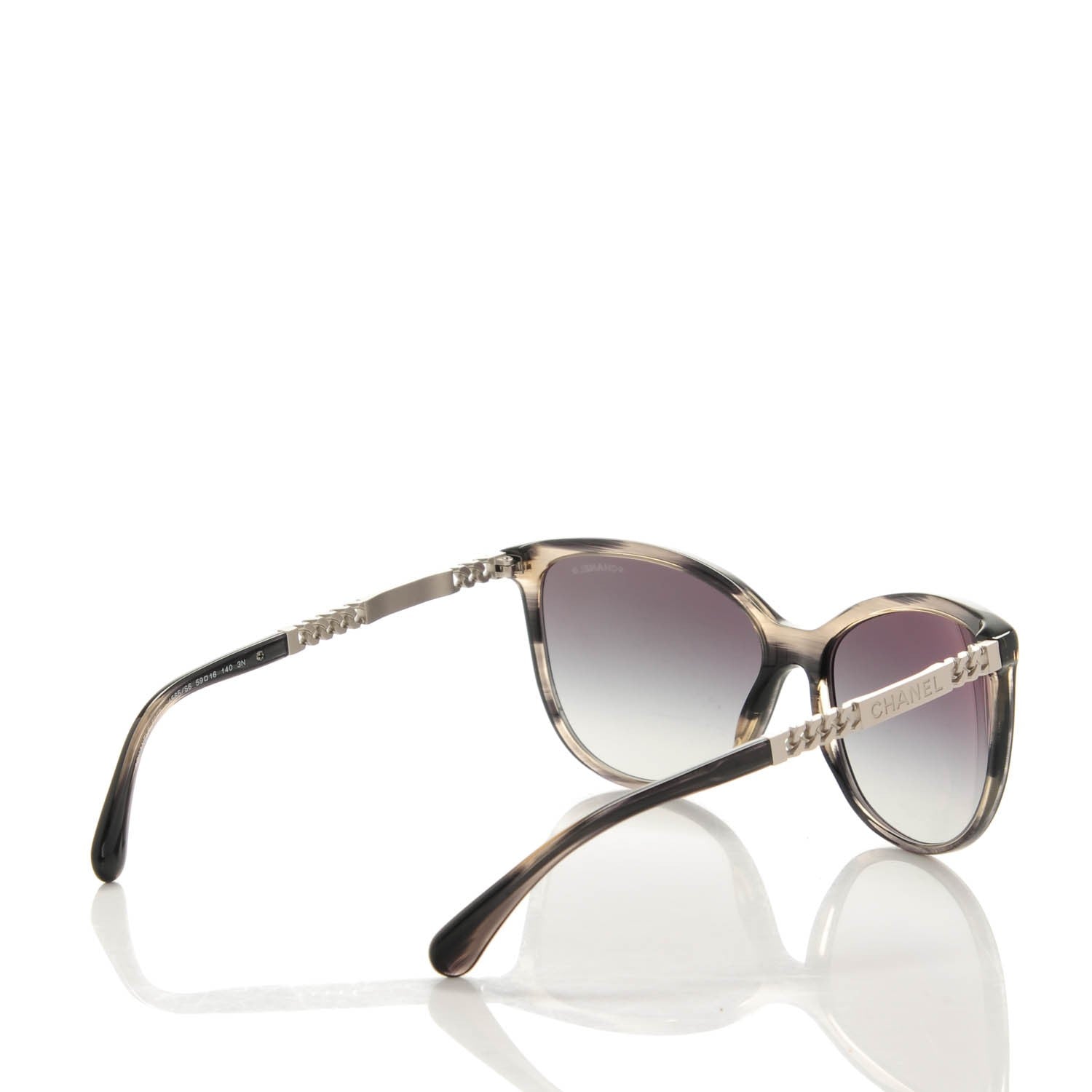 Chanel Butterfly Chain Sunglasses 5352 Grey 3 of 5