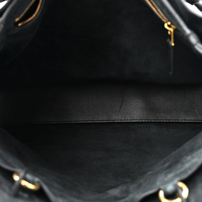 Bottega Veneta Calfskin Medium Andiamo Messenger Bag Black 6 of 10