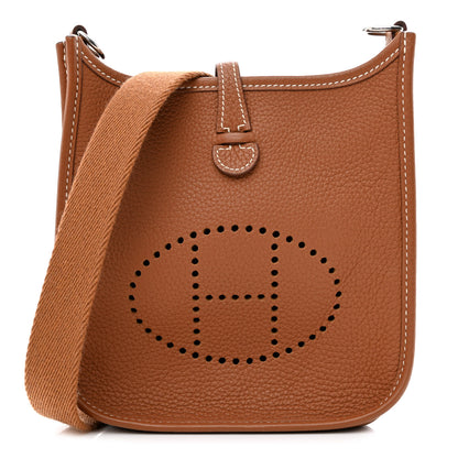 Hermes Taurillon Clemence Evelyne TPM Gold 1 of 11