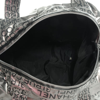 Chanel Lacquered Canvas Medium Unlimited Tote Argent Fonce 5 of 7