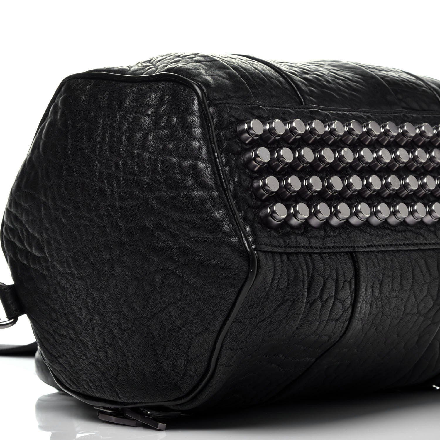 Alexander Wang Pebbled Lambskin Rockie Black Nickel Hardware 8 of 8