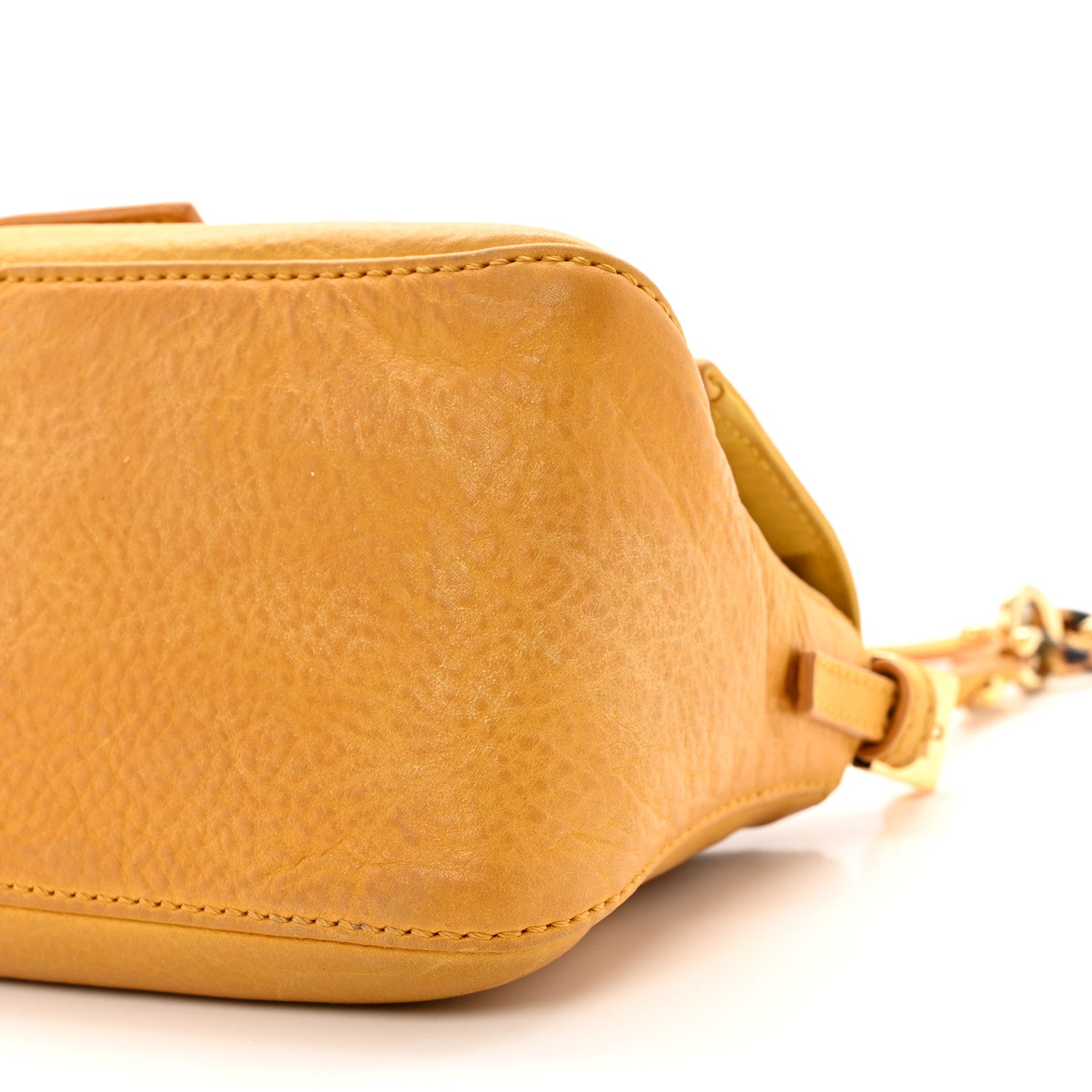 Fendi Vitello Savana Mini Mama Baguette Mimosa 10 of 13