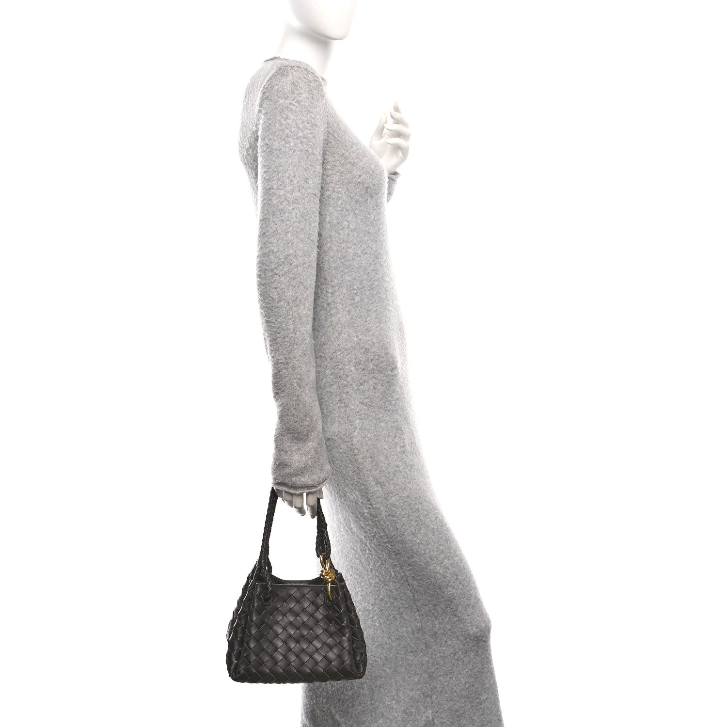 Bottega Veneta Nappa Intrecciato Small Parachute Shoulder Fondant 3 of 9