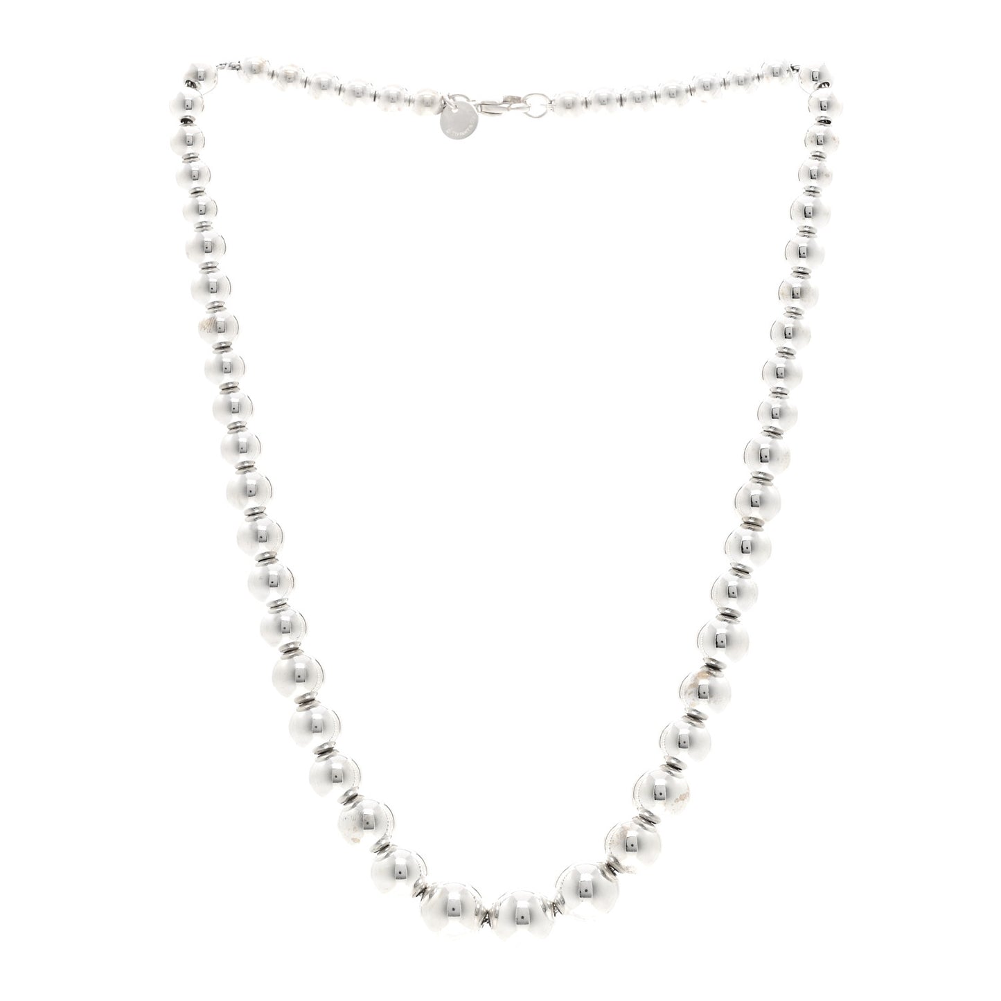 Sterling Silver HardWear Graduated Ball Necklace