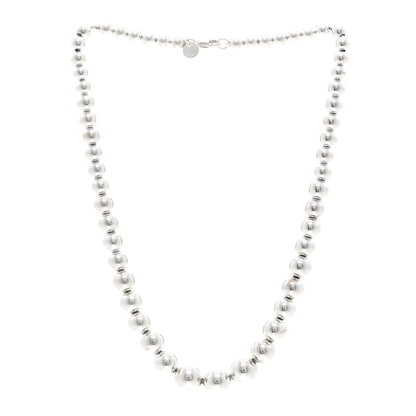 Tiffany Sterling Silver HardWear Graduated Ball Necklace 3 of 4