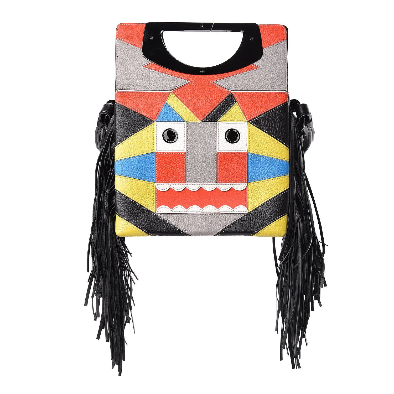 Christian Louboutin Calfskin Mini Tribalou Passage Multicolor 3 of 16