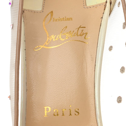 Christian Louboutin Rete Patent Crystal Strass Follies 100 Pumps 40 Version AB 6 of 7