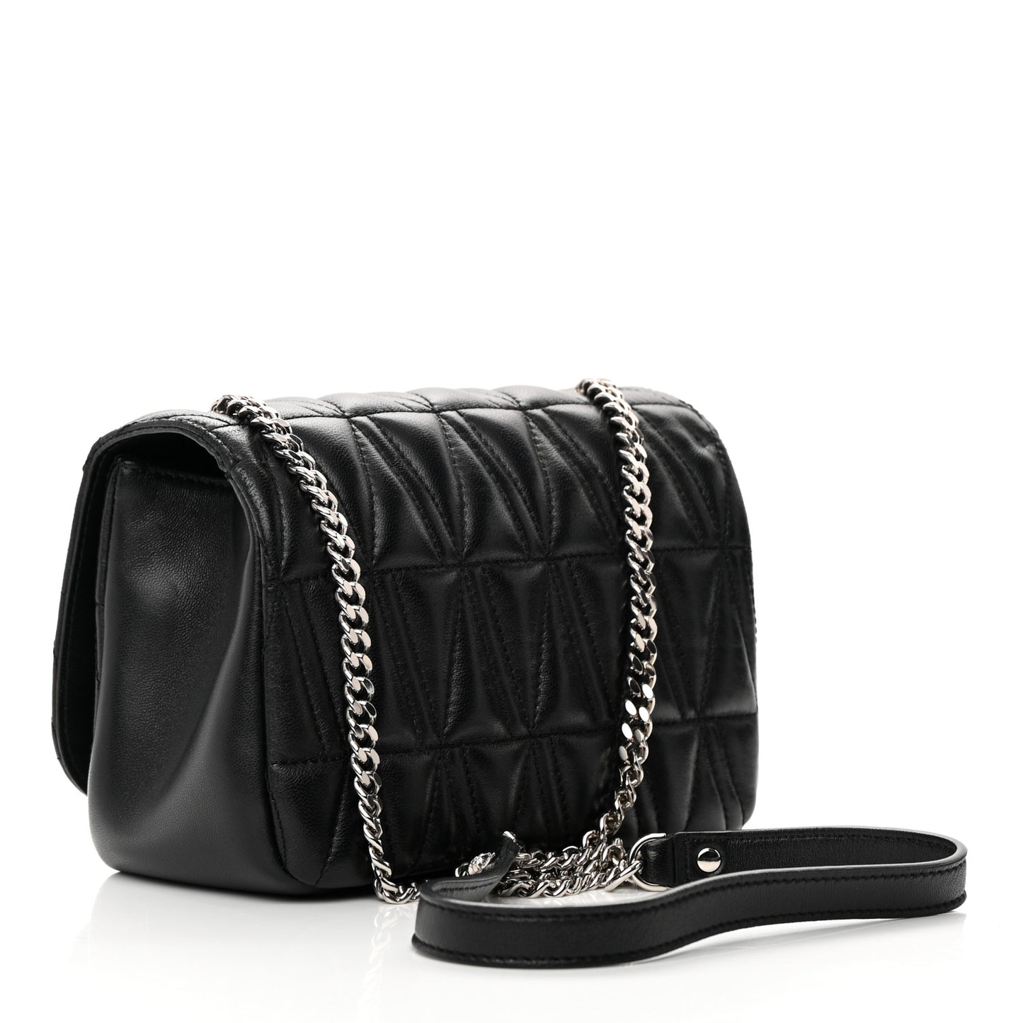 Nappa Quilted Virtus Bag Black