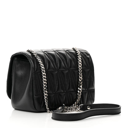 Versace Nappa Quilted Virtus Bag Black 3 of 17