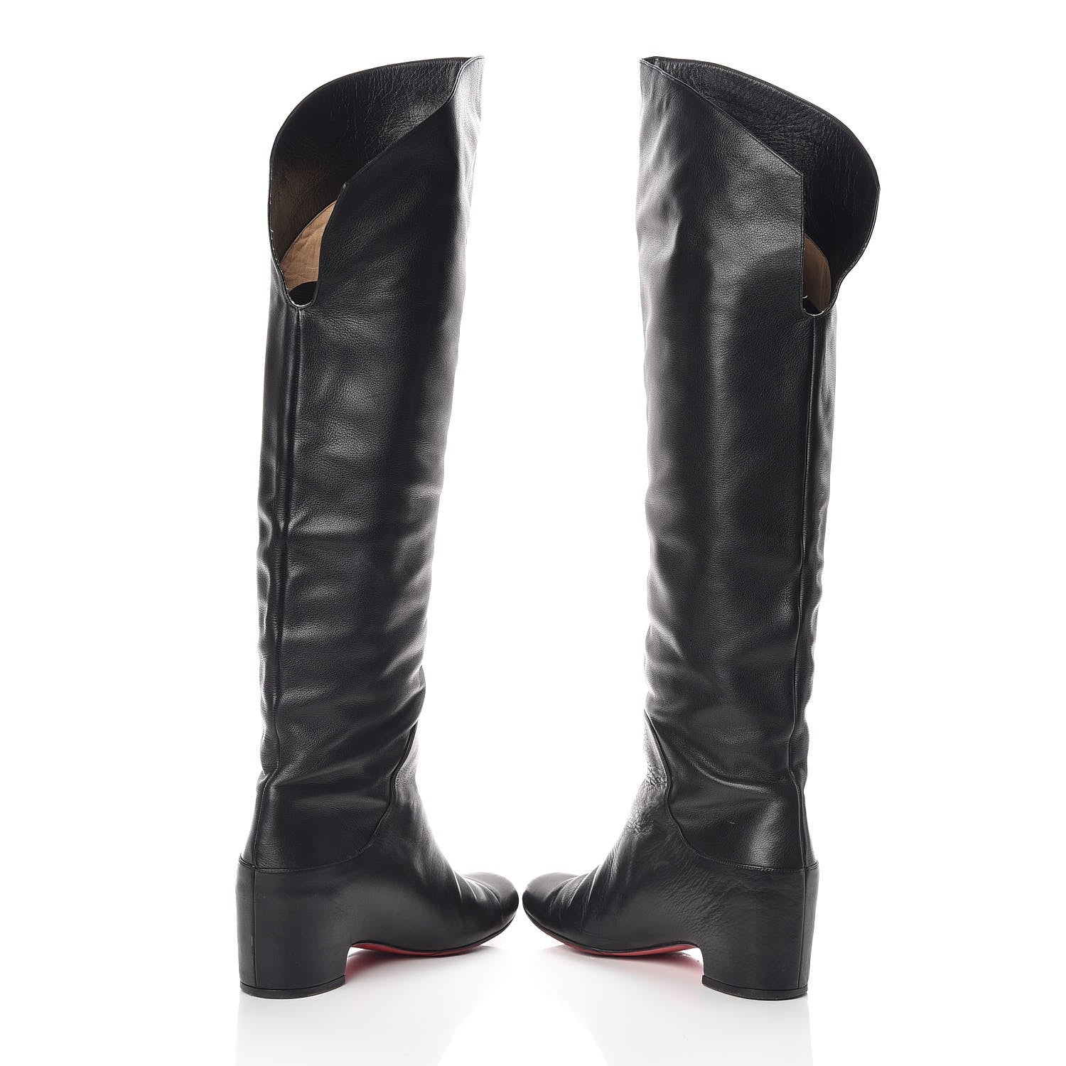 Christian Louboutin Nappa 30 Tall Boots 40 Black 5 of 10