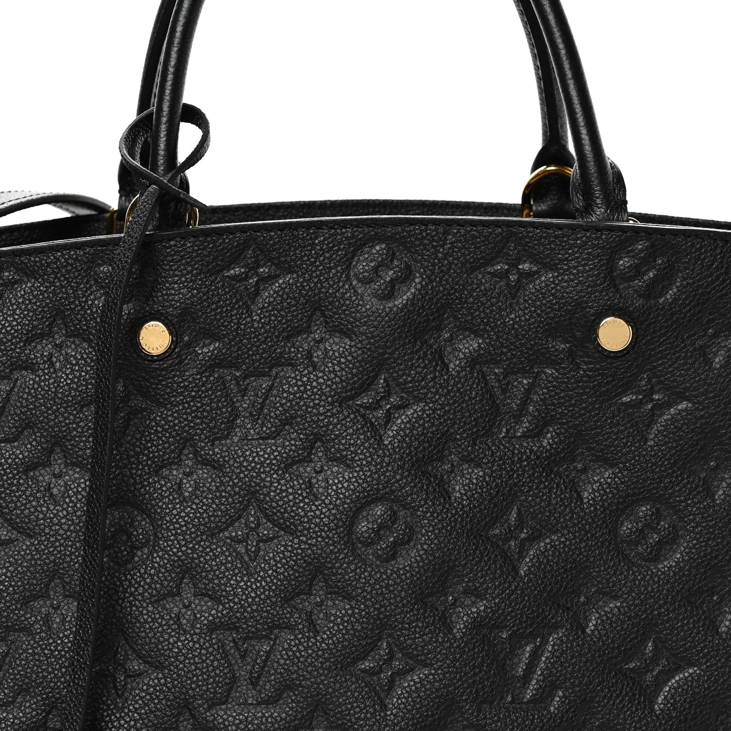 Louis Vuitton Empreinte Montaigne GM Black 9 of 12