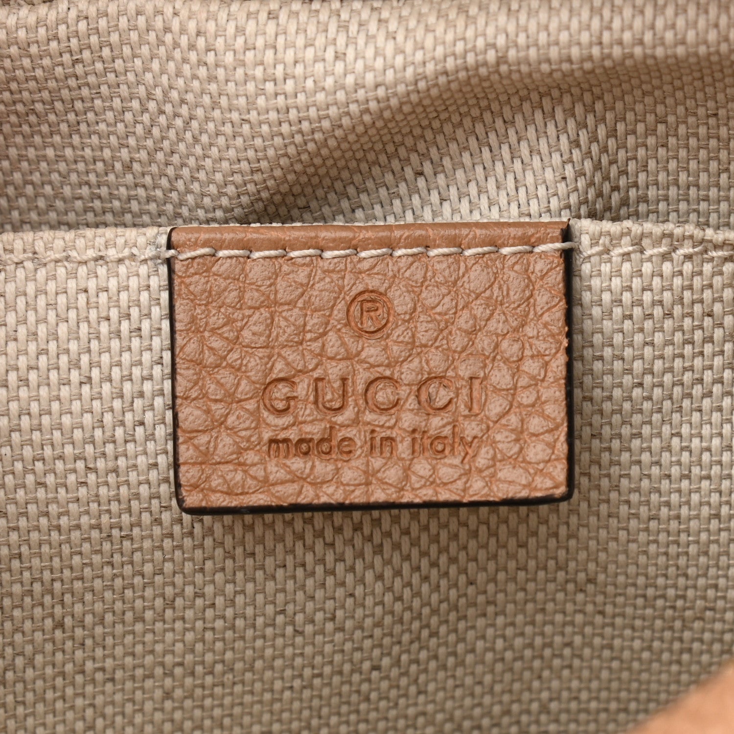 Gucci Pebbled Calfskin Small Soho Disco Bag Camelia 6 of 11