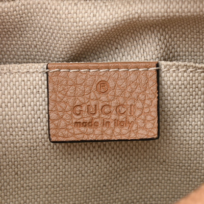Gucci Pebbled Calfskin Small Soho Disco Bag Camelia 6 of 11
