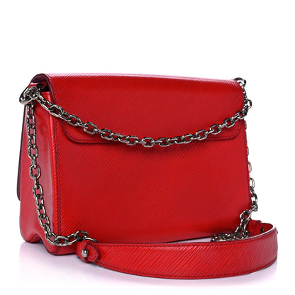 Louis Vuitton Epi Twist Shoulder Bag MM Coquelicot 3 of 10