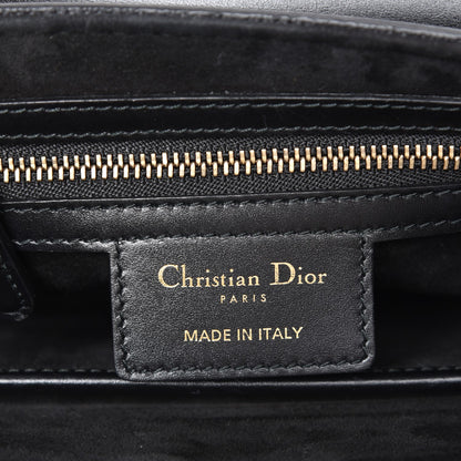 Christian Dior Calfskin D Fence Saddle Bag Black 6 of 7
