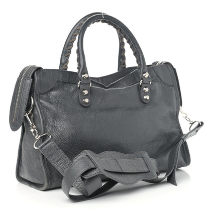 Balenciaga Agneau Classic Silver Hardware S City Gris Fossile 3 of 13