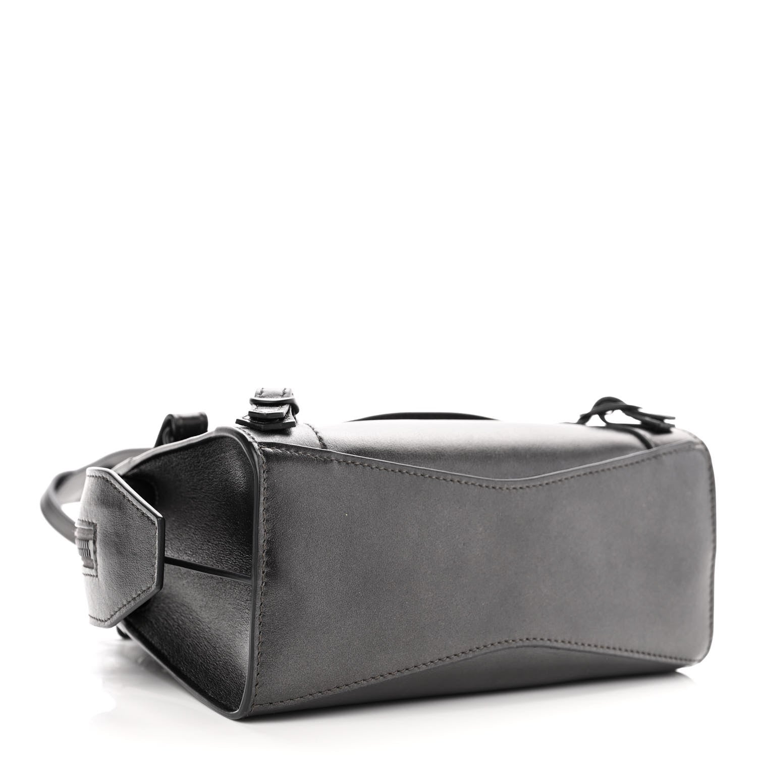 Balenciaga Smooth Calfskin Neo Classic Black Hardware Mini City Gunmetal 4 of 10