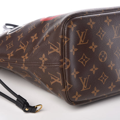 Louis Vuitton Monogram World Tour Neverfull MM 9 of 15