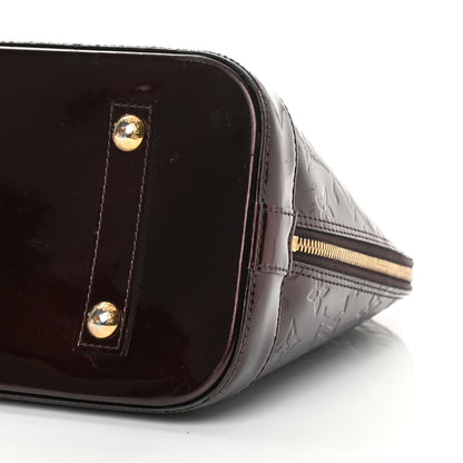 Louis Vuitton Vernis Alma PM Amarante 9 of 19
