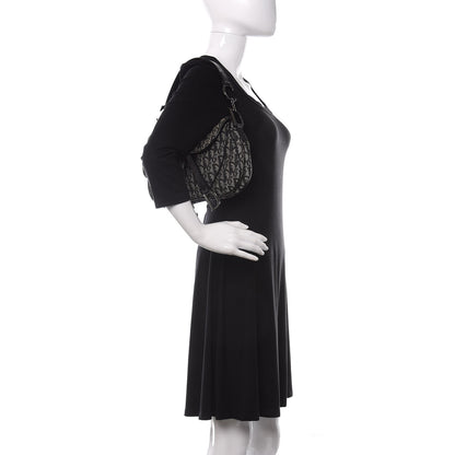 Christian Dior Monogram Double Saddle Bag Black 2 of 10