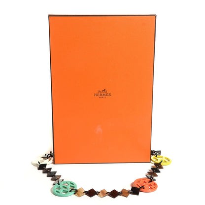 Hermes Buffalo Horn Lacquer Deva Necklace 3 of 5