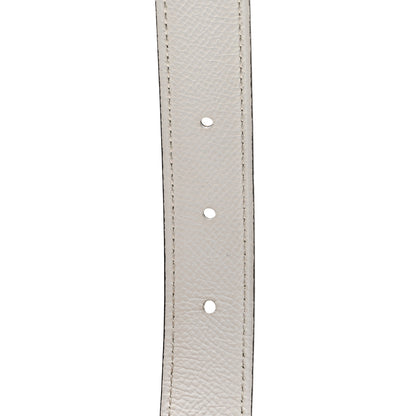Hermes Swift Epsom 32mm Belt Strap 90 36 Etoupe White 6 of 10