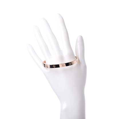 Cartier 18K Pink Gold LOVE Bracelet 18 2 of 4