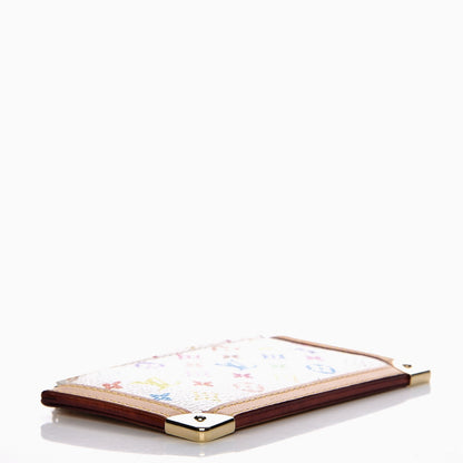 Louis Vuitton Monogram Multicolor Key Pouch White 4 of 10