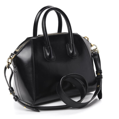 Givenchy Shiny Lord Calfskin Mini Antigona Black 3 of 10
