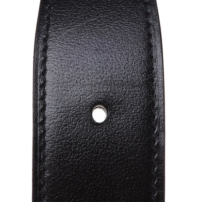 Hermes Box Togo 32mm Quizz H Belt 95 Black Etain 7 of 10