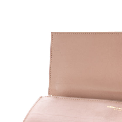 Saint Laurent Calfskin Classic Y Ligne Wallet Blush 7 of 9